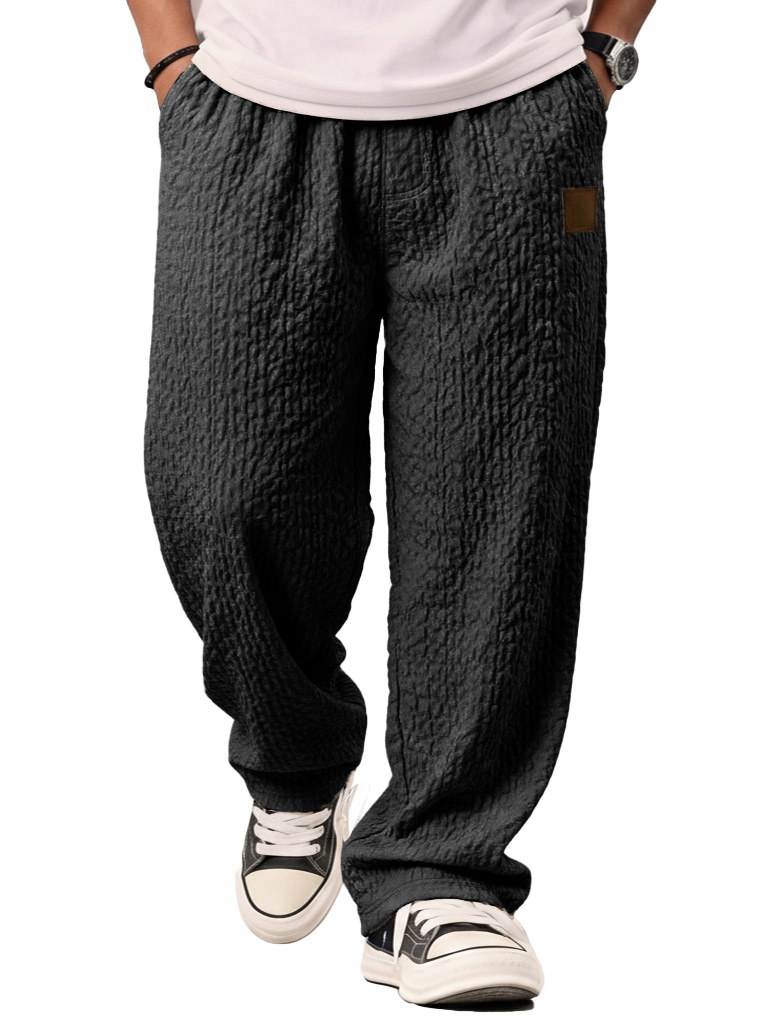 Herren Mode Freizeit Locker sitzende Taschenhose-deurabatt