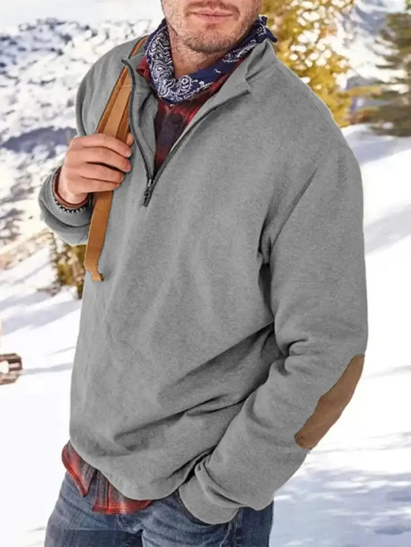 🎉Letzter Tag für 50% Rabatt - Jacke mit Kaschmir-Reißverschluss-deurabatt