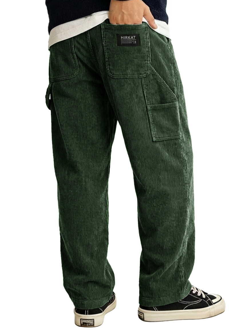 Lässige Herrenhose mit mehreren Taschen-deurabatt