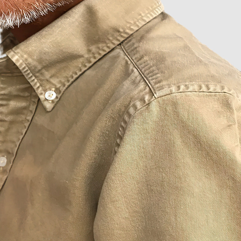 Herren Vintage Premium Washed Hemd-deurabatt