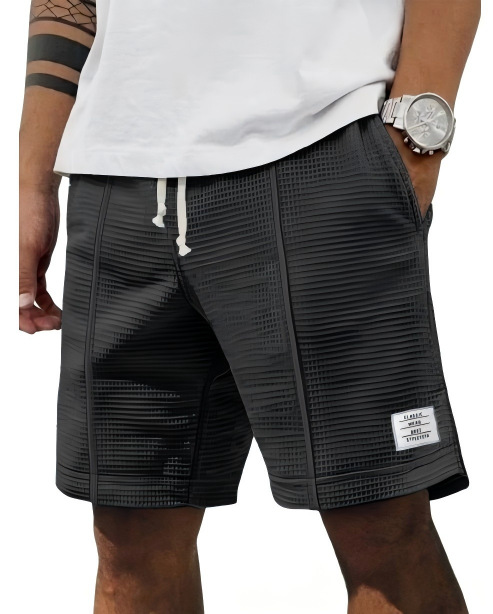 Ultra-atmungsaktive Waffle-Shorts mit Logo – von Tausenden Männern geliebt