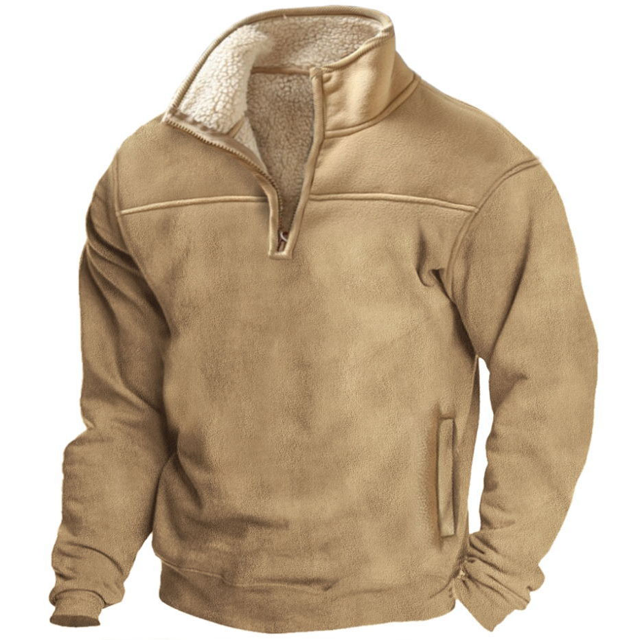 Herren Vintage Western Cowboy Sweatshirt-deurabatt