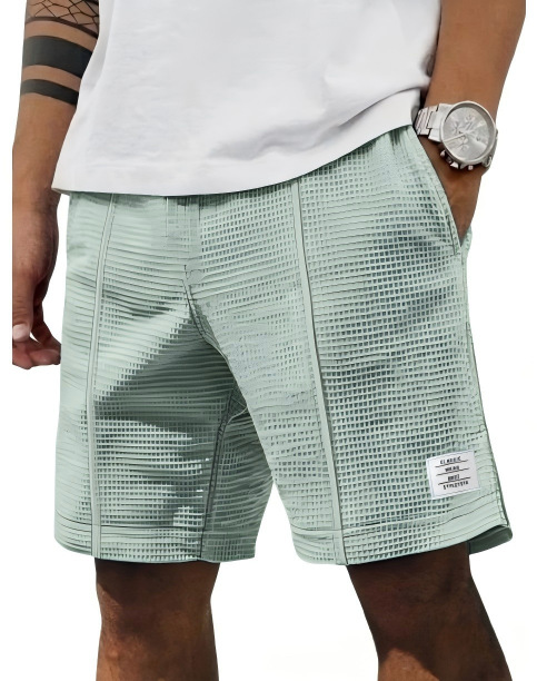 Ultra-atmungsaktive Waffle-Shorts mit Logo – von Tausenden Männern geliebt