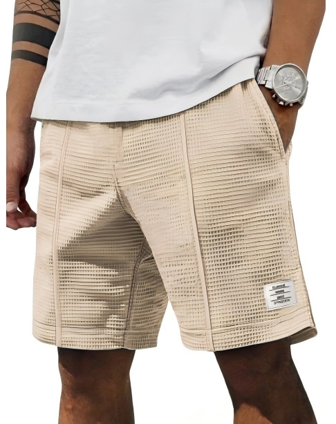 Ultra-atmungsaktive Waffle-Shorts mit Logo – von Tausenden Männern geliebt