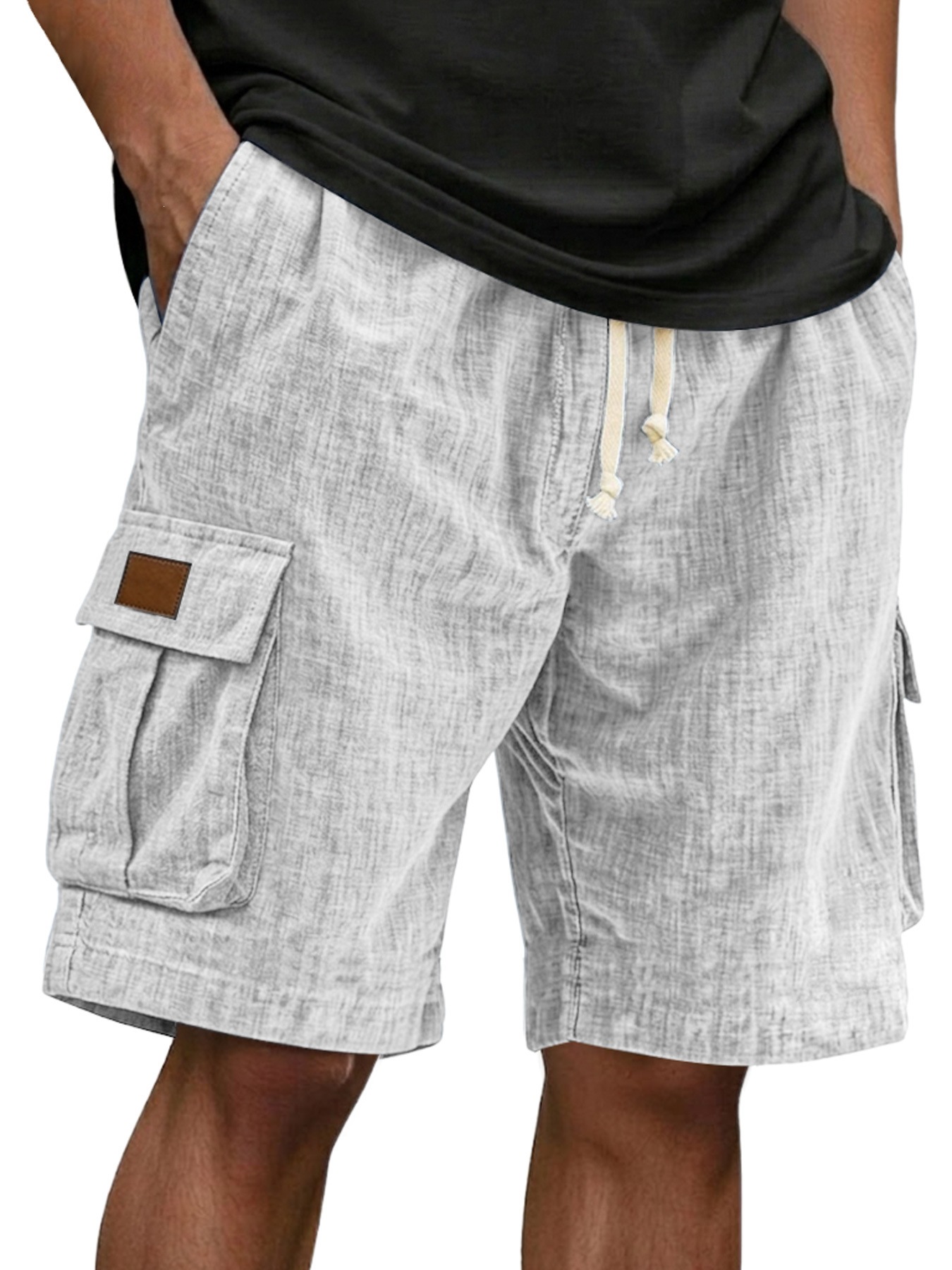 Butterweiche Leinen-Shorts für den Urlaub mit großen Taschen – von Tausenden von Männern geliebt