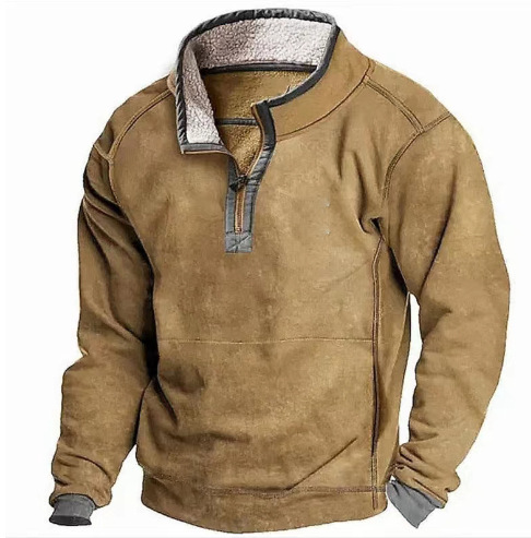 Herren Vintage Western Cowboy Sweatshirt-deurabatt