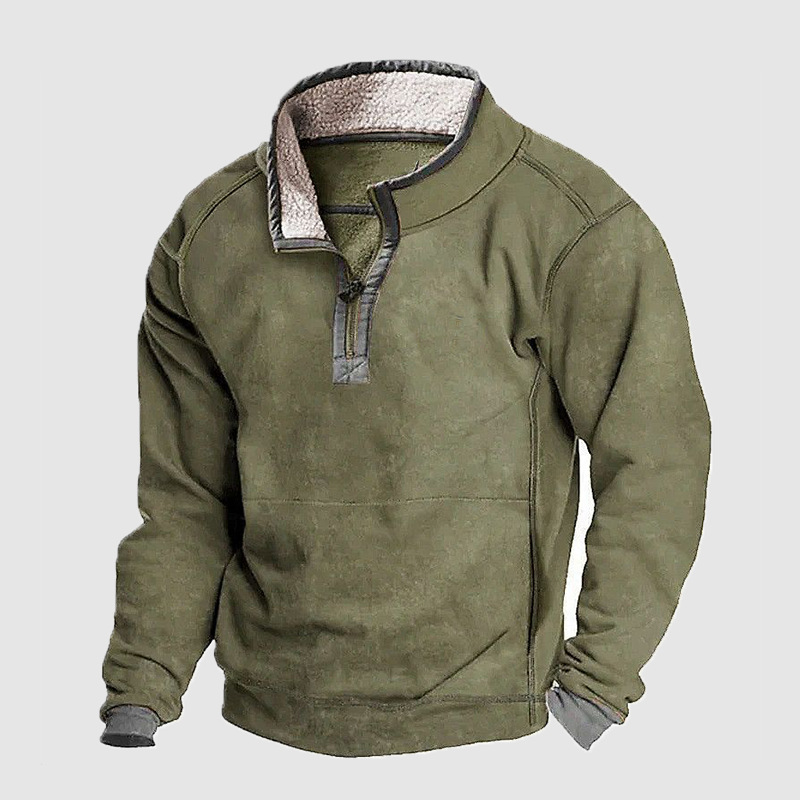 Herren Vintage Western Cowboy Sweatshirt-deurabatt