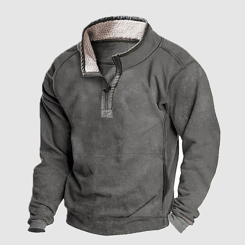 Herren Vintage Western Cowboy Sweatshirt-deurabatt