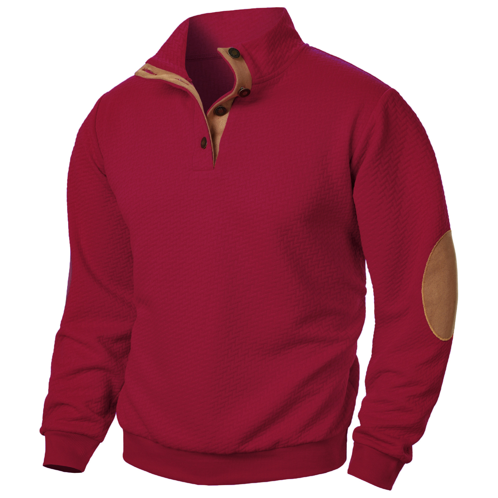🔥Herbst-Vorverkauf🔥Lässiger Pullover mit langen Ärmeln und Stehkragen für Herren-deurabatt