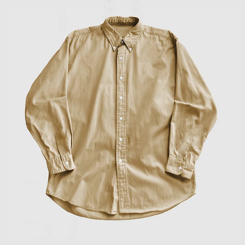 Herren Vintage Premium Washed Hemd-deurabatt