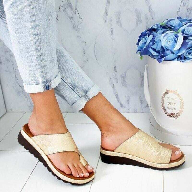 Bequeme Damen-Sandalen mit dicker Sohle-deurabatt