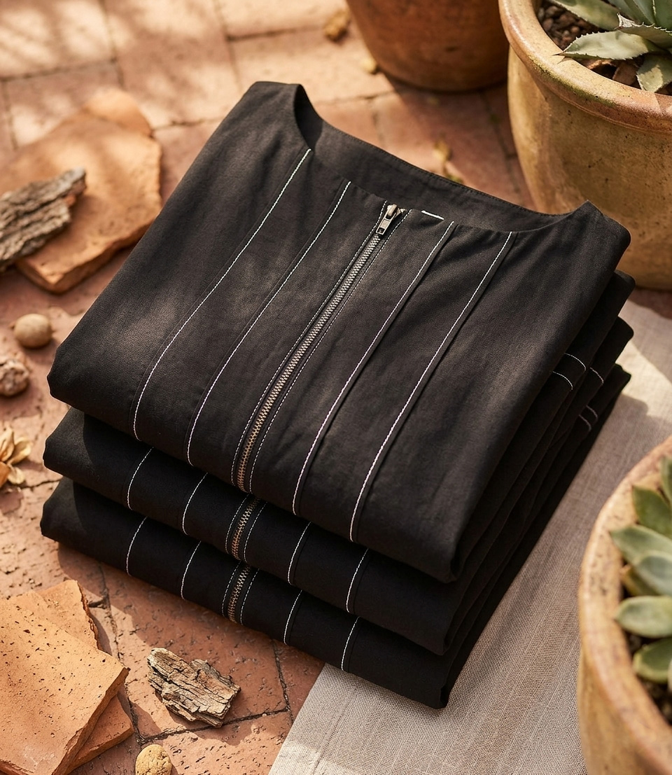 New Arrivals🔥 Women’s Casual Poplin Seamed Midi Pocket Dress-ZierMode