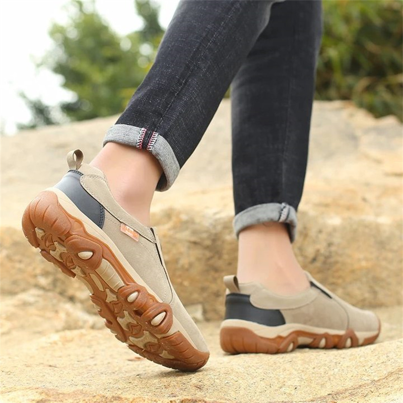 Bequeme, sichere, leichte orthopädische Wanderschuhe für Herren (Schnäppchen)-deurabatt