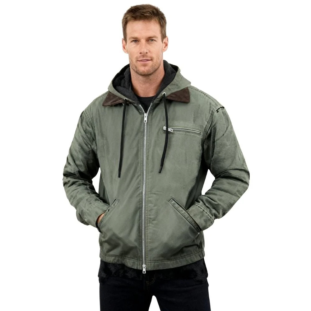 Männer können von dieser Kapuzenjacke einfach nicht genug bekommen – weich, warm und unglaublich komfortabel.-ZierMode