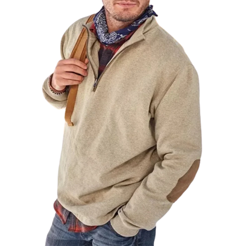 Men's Cashmere Zipper Casual Jacket-deurabatt