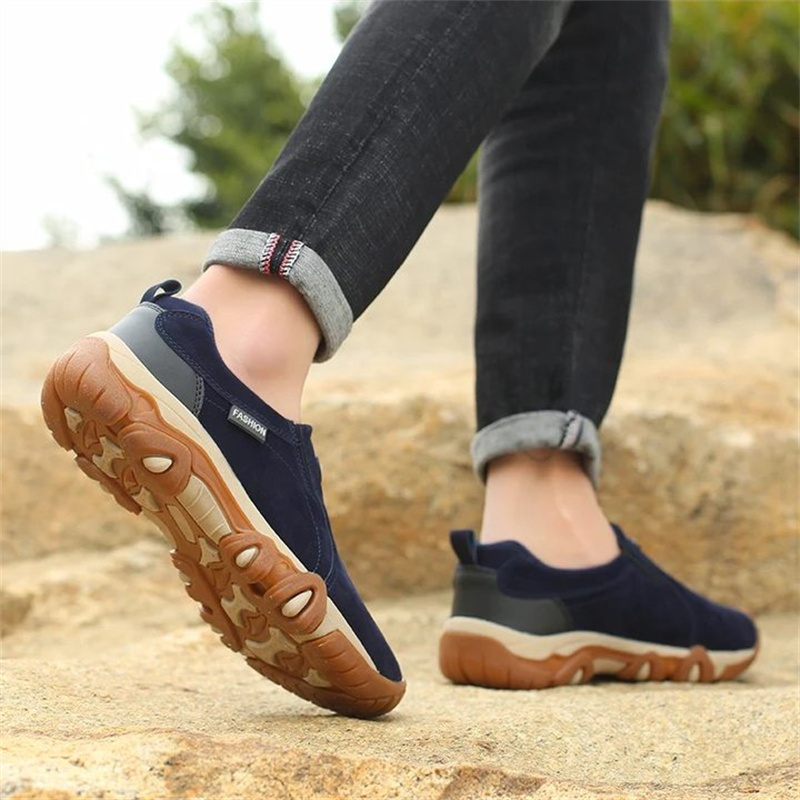 Bequeme, sichere, leichte orthopädische Wanderschuhe für Herren (Schnäppchen)-deurabatt