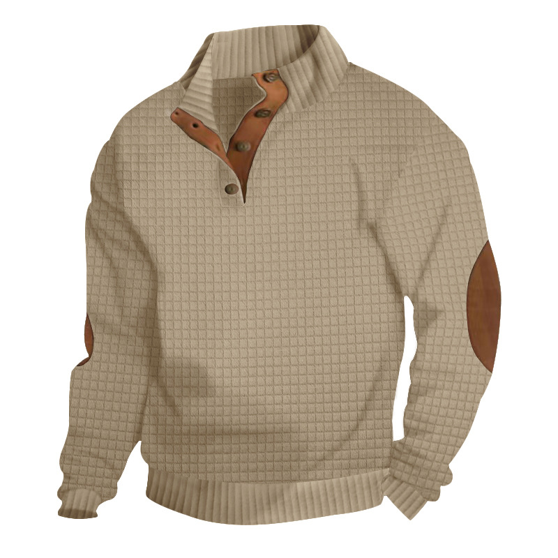 Langärmliges Kaschmir-Sweatshirt für Herren-deurabatt