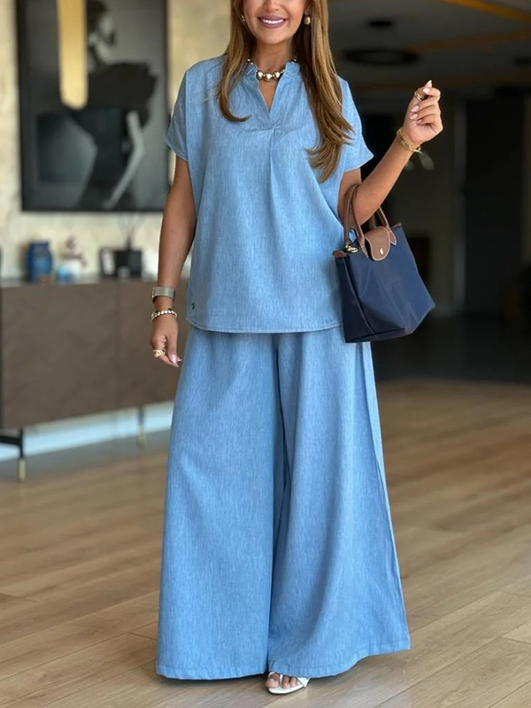 CLEARANCE🔥 Loose Linen Casual Set