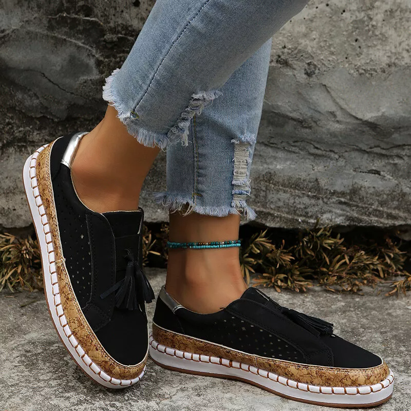 Retro-Wanderschuhe für Damen-deurabatt