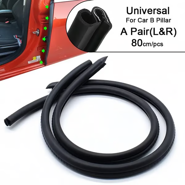 🔥Hot Sale 49% off🚗Car Door Seal Strip - 2PCS B-Pillar Sealing Strip
