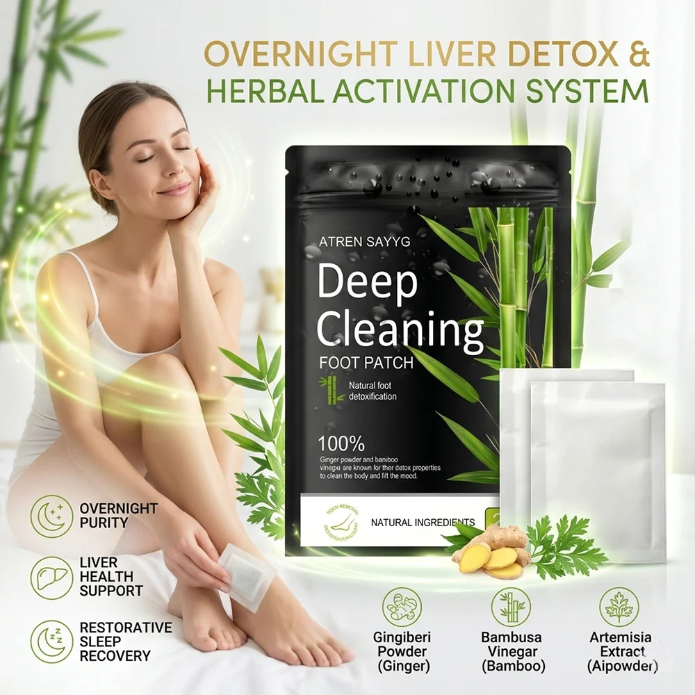 🌿 Liver-Protecting & Detoxifying Foot Patches| Restore Balance & Wellness