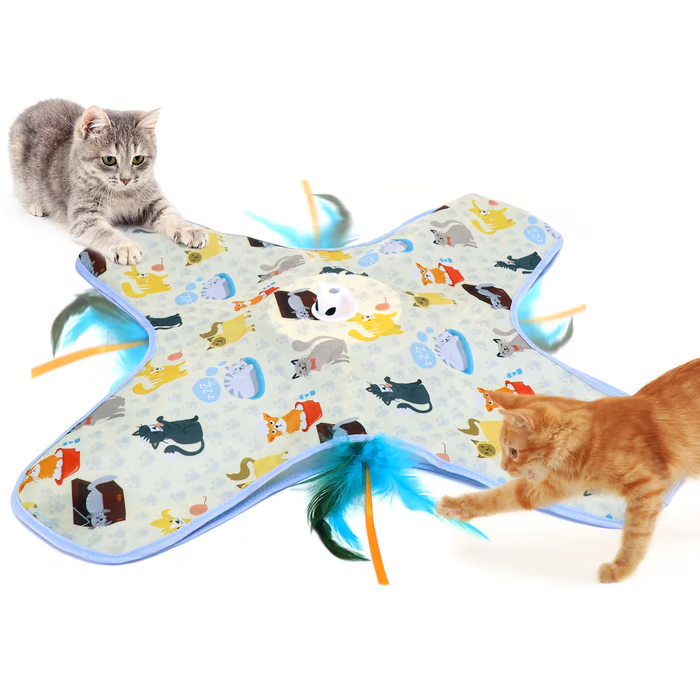 2 in 1 Hide and Seek Game Cat Toy