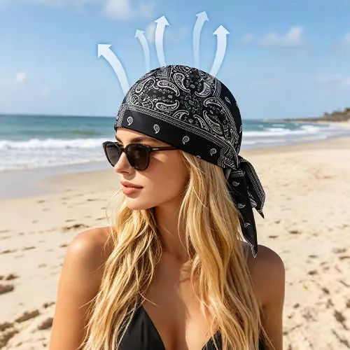 🔥2026 Hot Sale - Elastic Breathable Cycling Bandana Cap