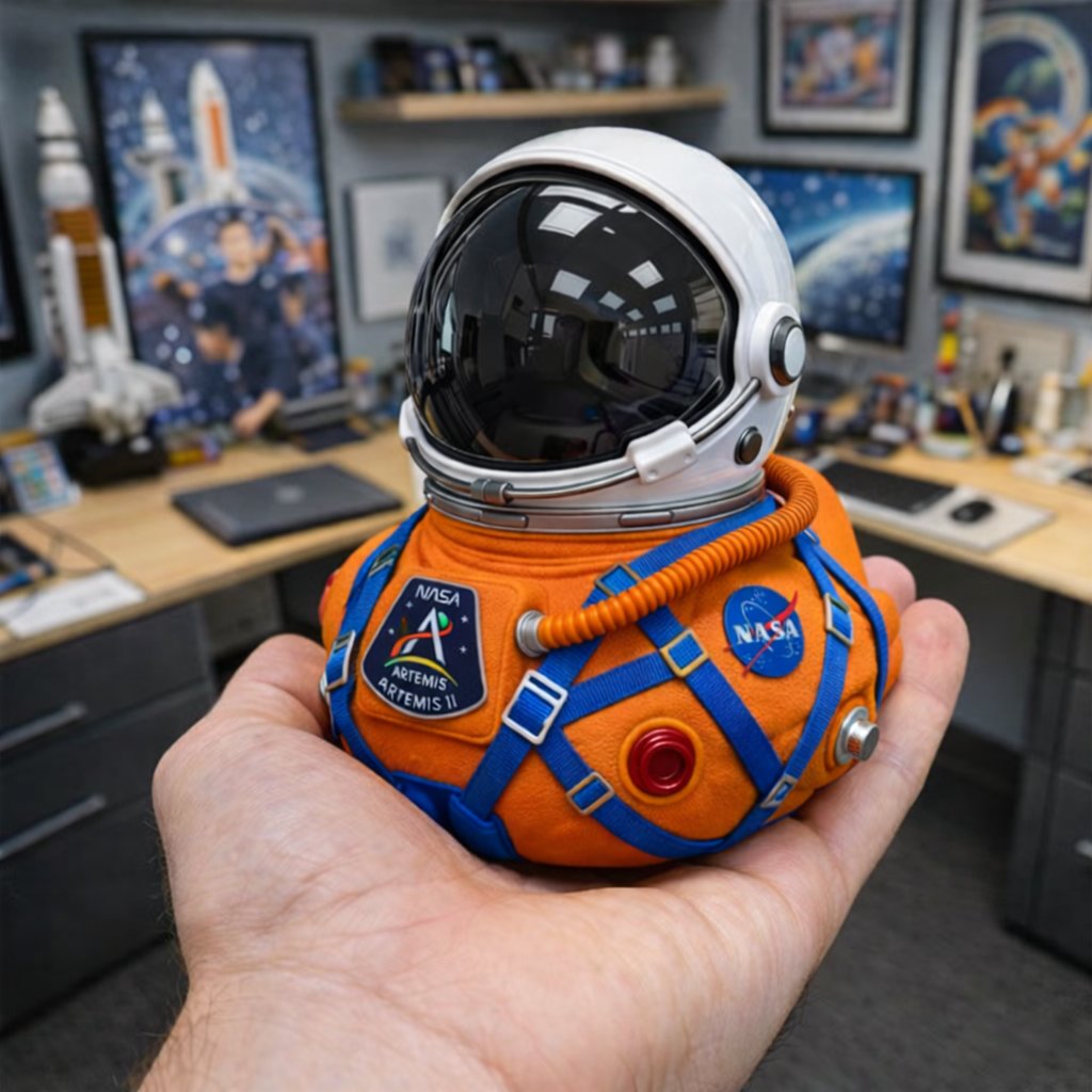 🔥Limited Edition Artemis II Mission Moon Launch Commemorative Astronaut Duck