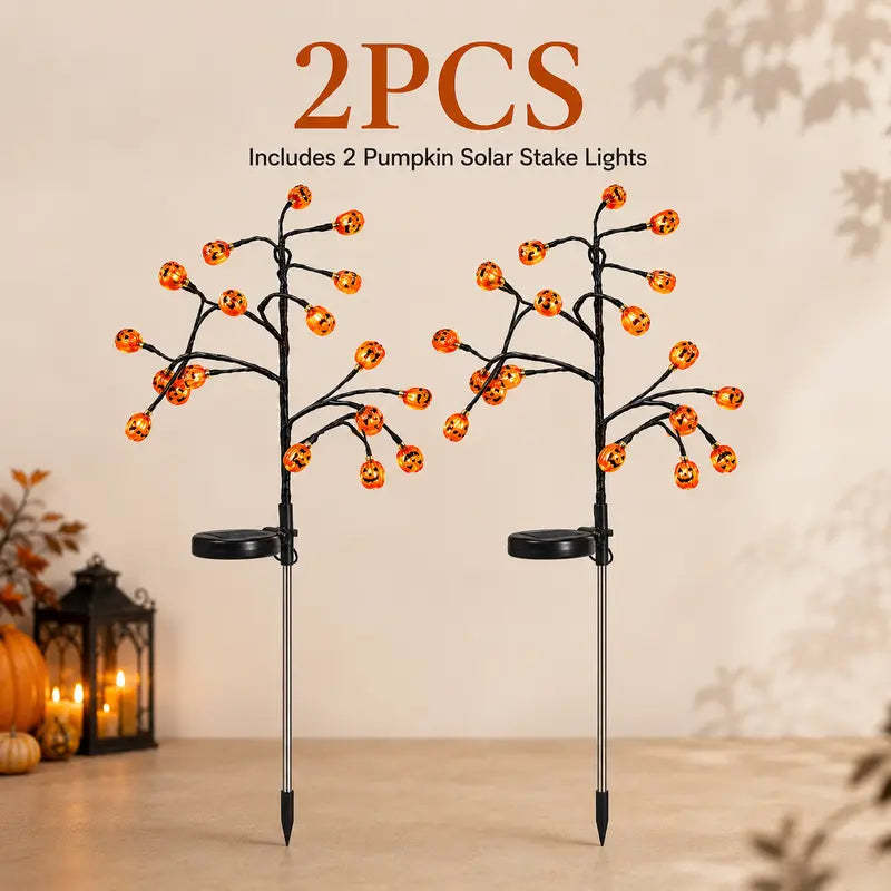 🎃 Summer Preview: Pumpkin Solar Garden Lights | Get Ready For Halloween