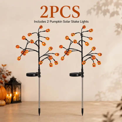 🎃 Summer Preview: Pumpkin Solar Garden Lights | Get Ready For Halloween