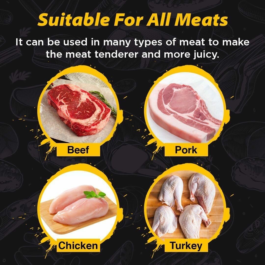 🎅Christmas Hot Sale Promotion-49% OFF-🥩Stainless Steel Meat Tenderizer Needle 21 Pin Steak BBQ Kitchen Cooking Tool