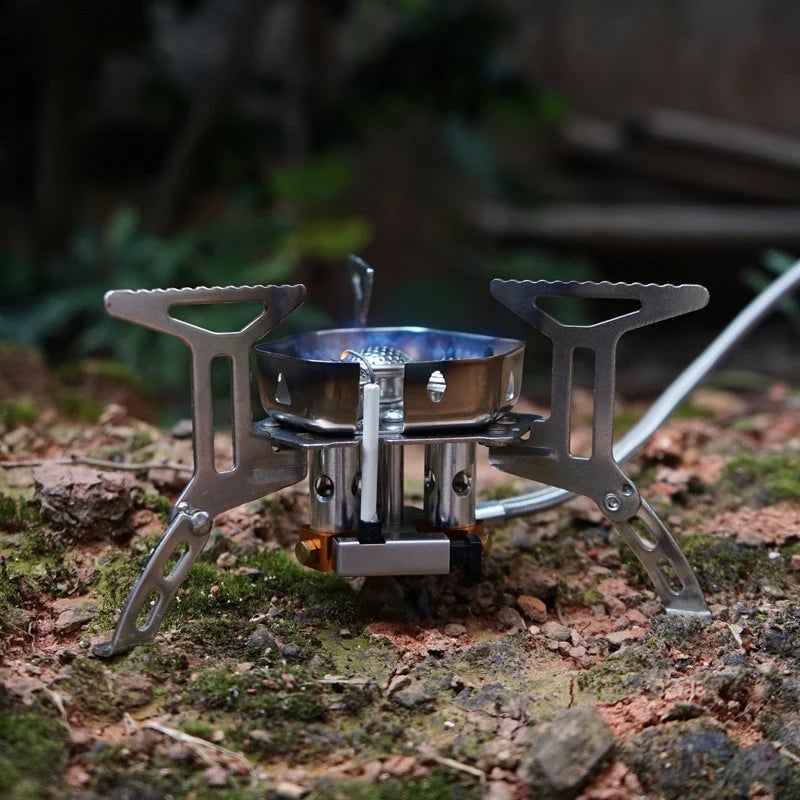 🔥HOT SALE PROMOTION - 49% OFF🔥Camping Outdoor Windproof Gas Burner