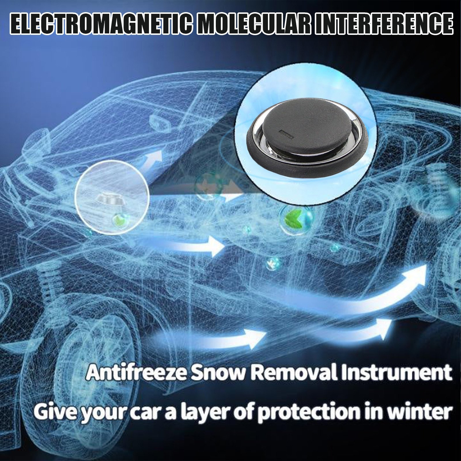 Car De-Icing Snow-Melting Snow Removal Instrument