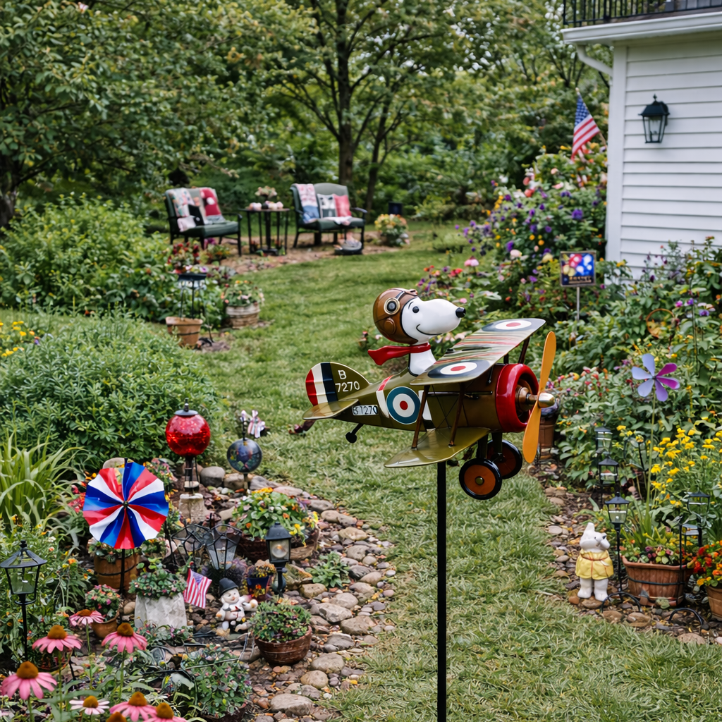 🔥LAST DAY - 50% OFF🎁Pilot SNPY Garden Windmill