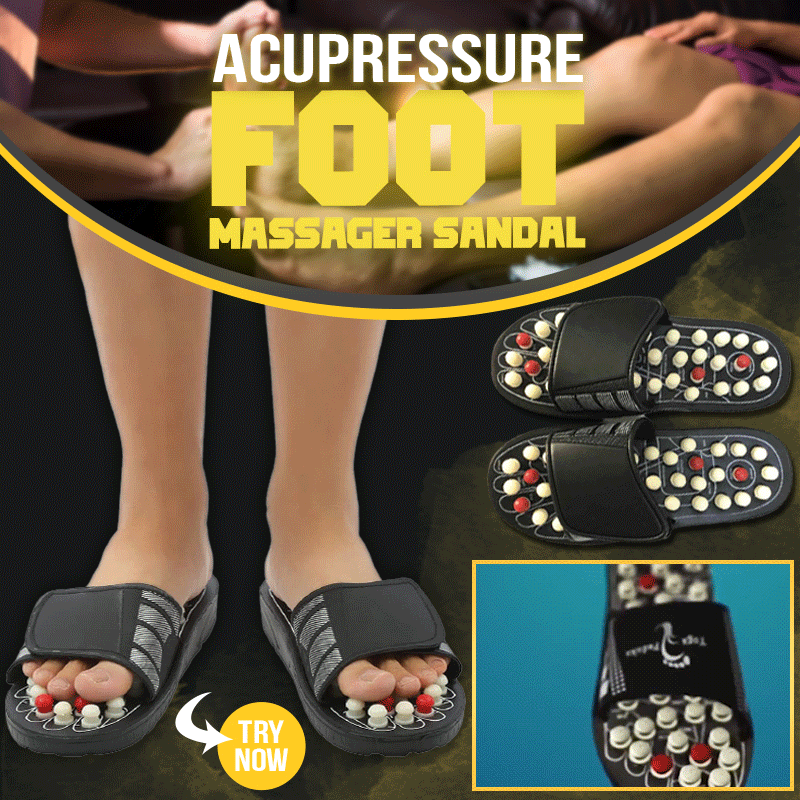 🔥2026 Best-Sellers🎉Acupressure Foot Massager Sandal