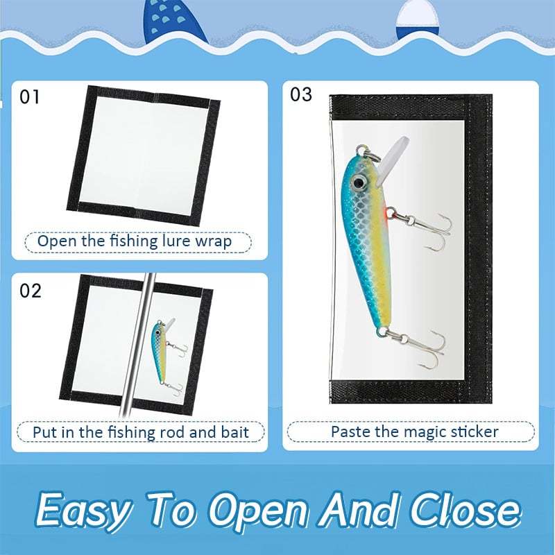 🔥LAST DAY 50% OFF🐟 Clear Fishing Lure Wraps⭐
