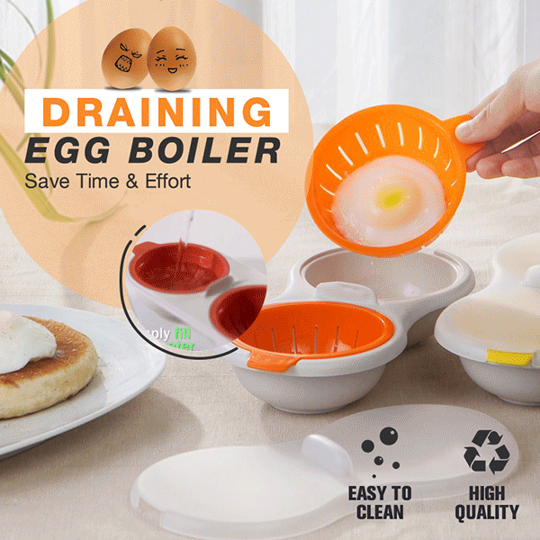 HOT SALE--43% OFF🔥🔥-- Draining Egg Boiler--(BUY 2 GET 1 FREE NOW)