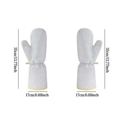 🔥2026 Best-Sellers-Waterproof Oil-Resistant Heat-Resistant Steel Wire Dishwashing Gloves