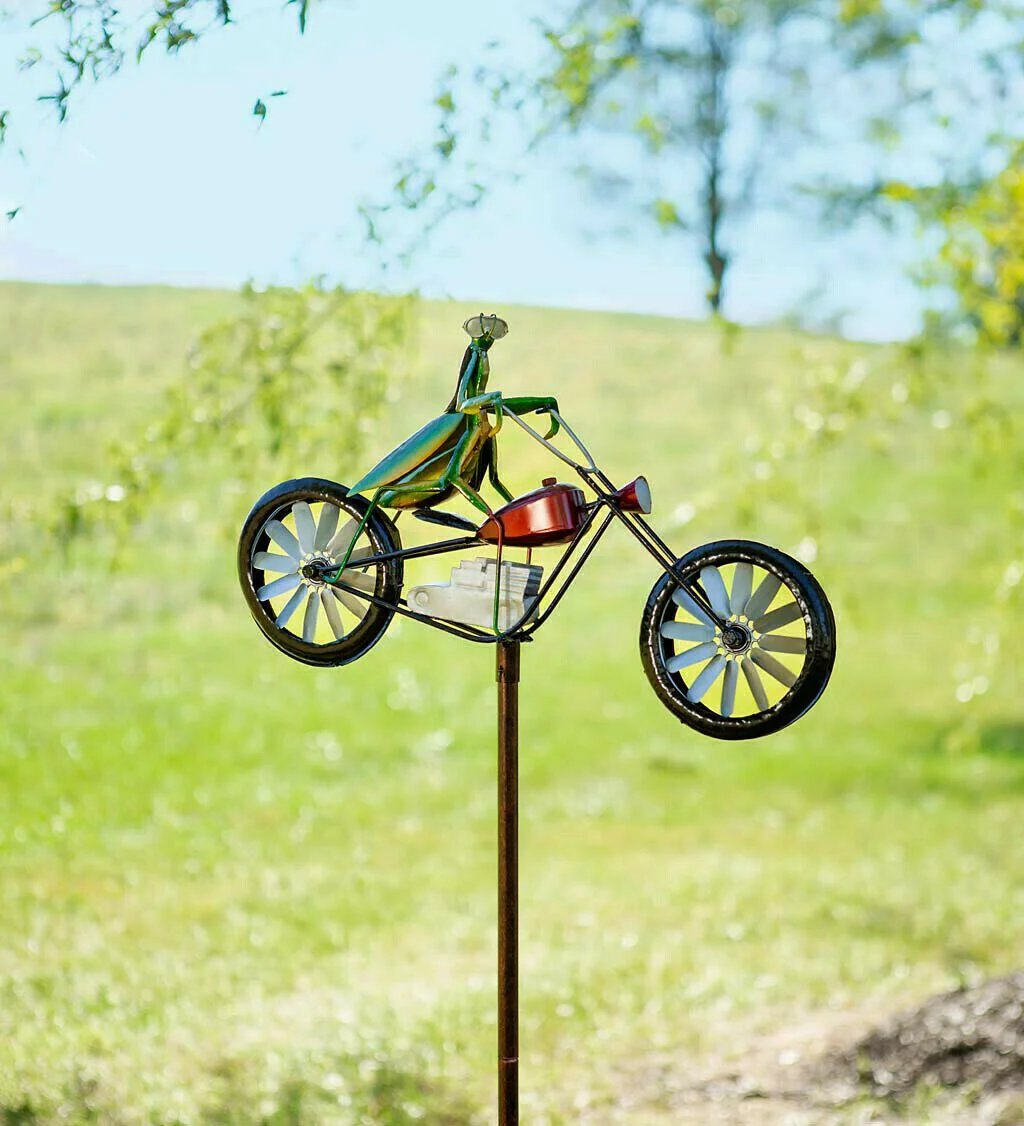 💥LAST DAY SALE 49% OFF🔥Vintage Bicycle Metal Wind Spinner-🎁BUY 2 SAVE 25%-£22.49 ea