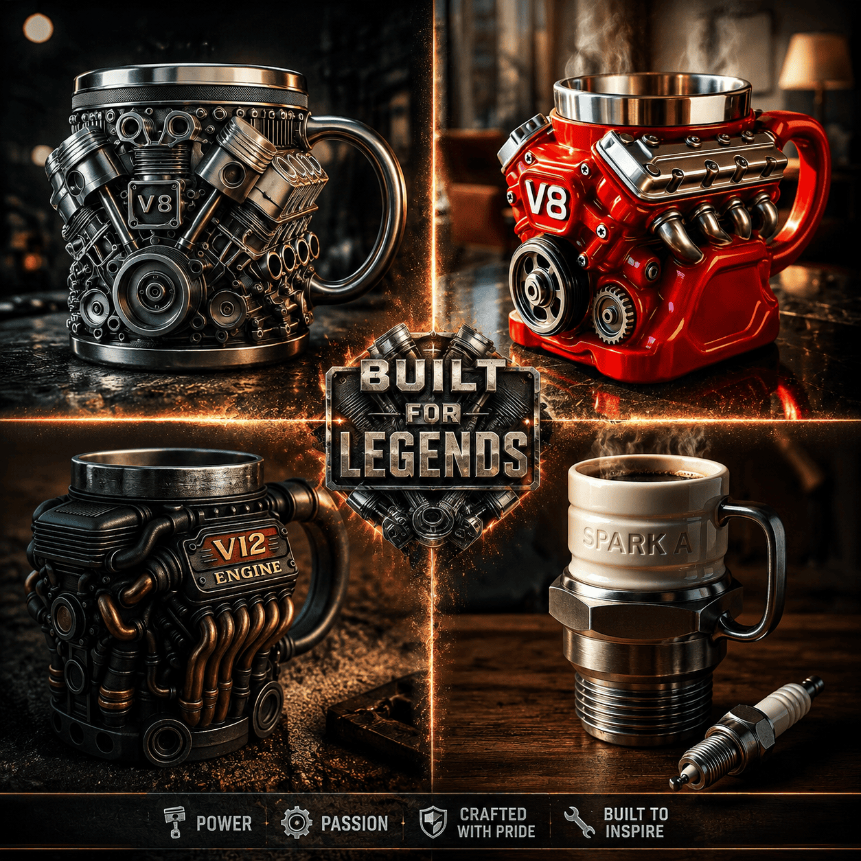 🔥2026 Hot Sale - Engine Legend Mug – The Perfect Gift for Every Gearhead⚡