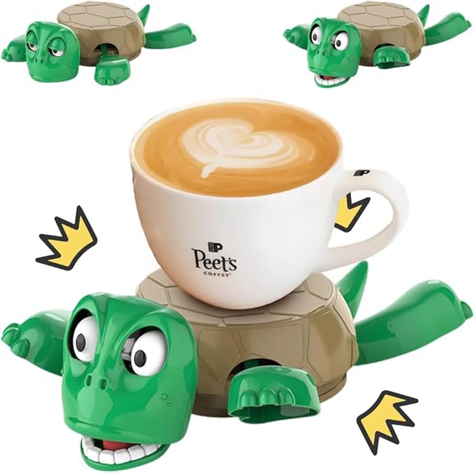 🔥Limited Time 49% Off🔥Turtle Coaster, 3D Printed Funny Tea Coasters with Interactive Expression