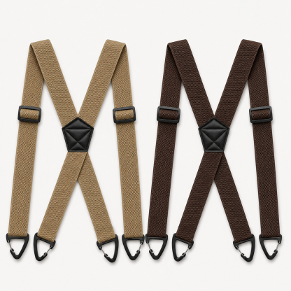 🆕 New Arrival | Men's X-Back Elastic Suspenders With Hook Clips