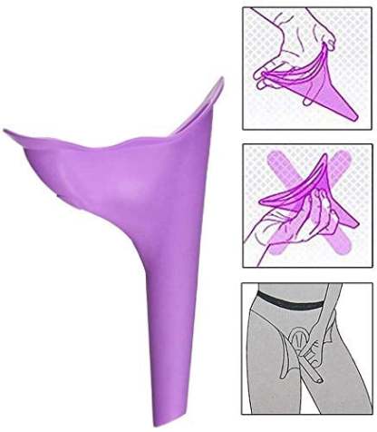 Expandable Portable Emergency Urinal & Female Urination Device Set