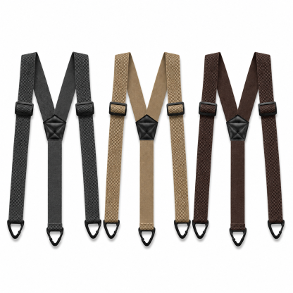 🆕 New Arrival | Men's X-Back Elastic Suspenders With Hook Clips