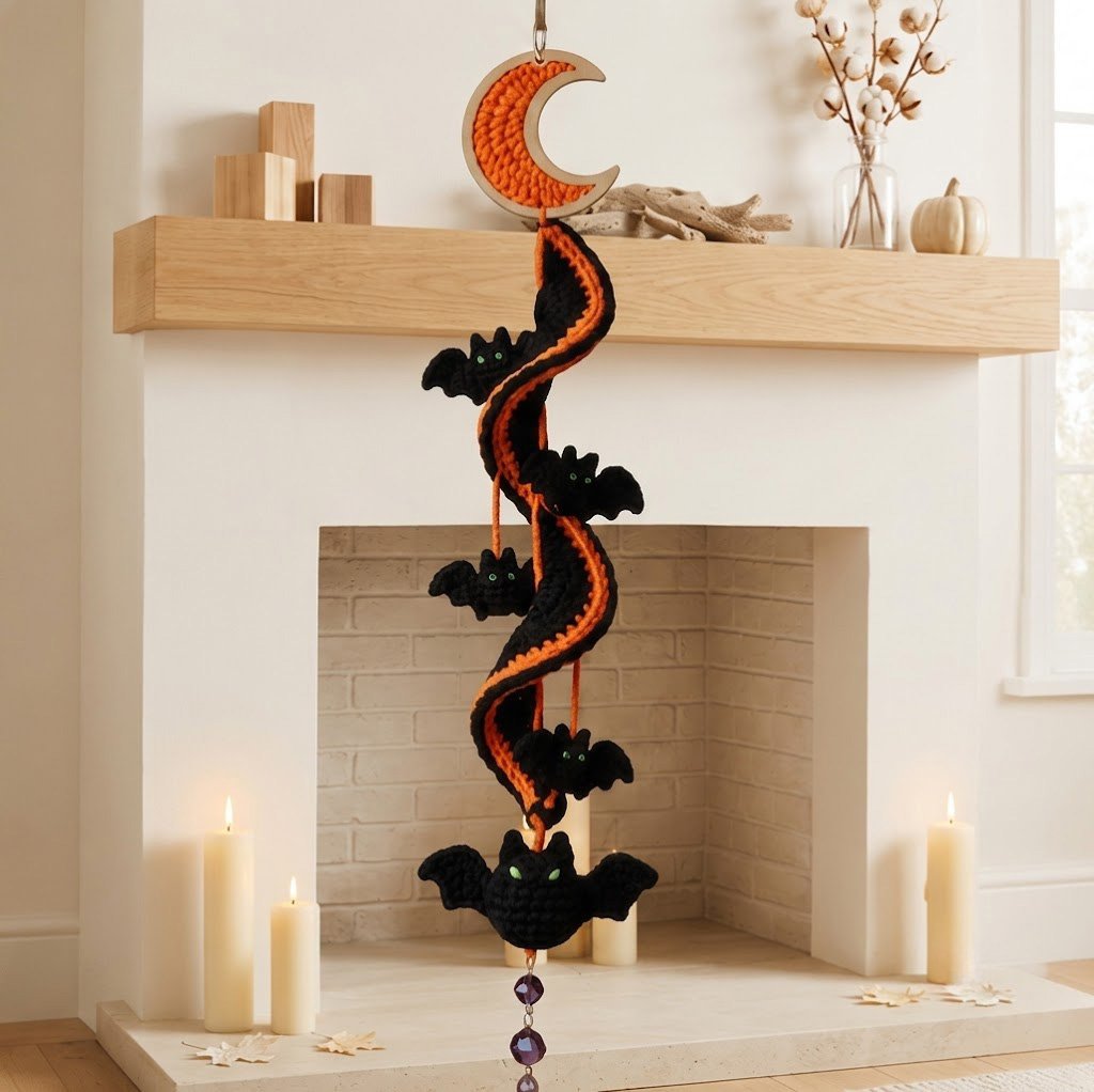 🔥Last Day 50% OFF - 🎃 Enchanted Halloween Crochet Spiral DIY Kit 