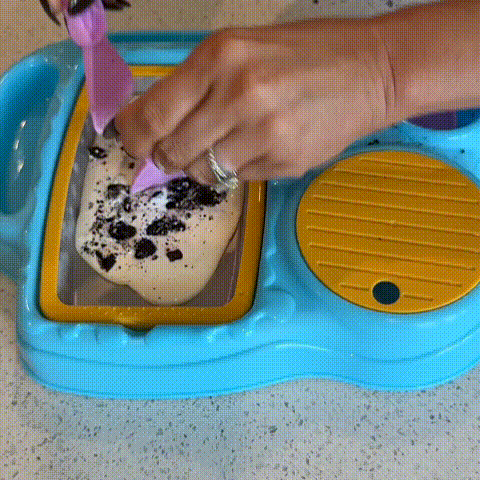 🍨🍨DIY Rolled Ice Cream Maker Set for Kids & Adults – No Electricity Needed