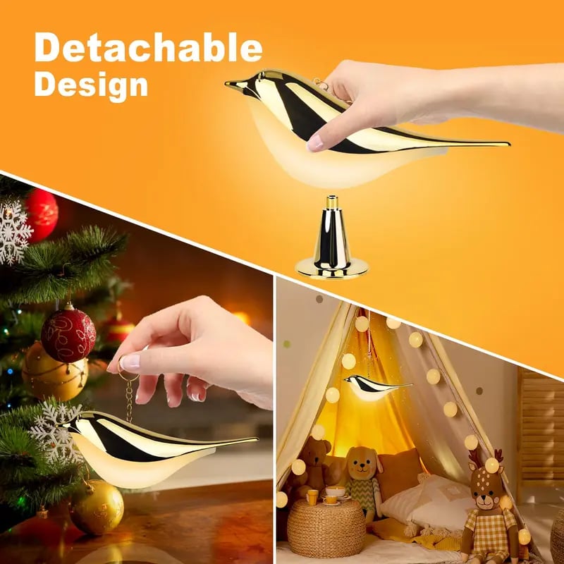 🔥ON SALE🔥Small Bird Touch Lamp🐦Dimmable and Cordless Bird Night Light✨