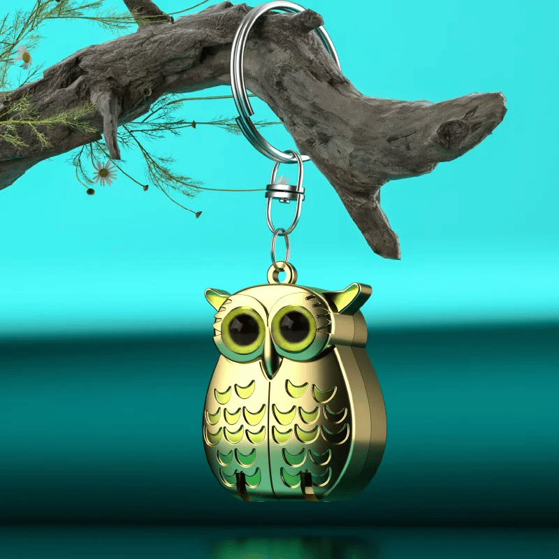 🔥Hot Sale🦉Owl Keychain Nail Clipper