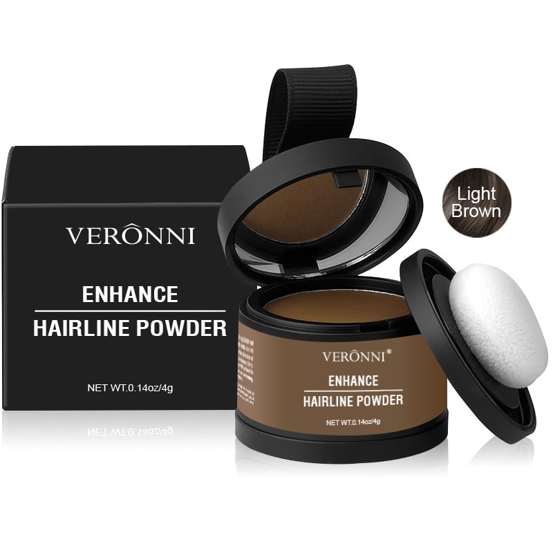 VERONNI Hairline Powder - Instant Root Touch-Up & Scalp Coverage