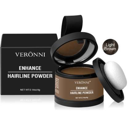 VERONNI Hairline Powder - Instant Root Touch-Up & Scalp Coverage